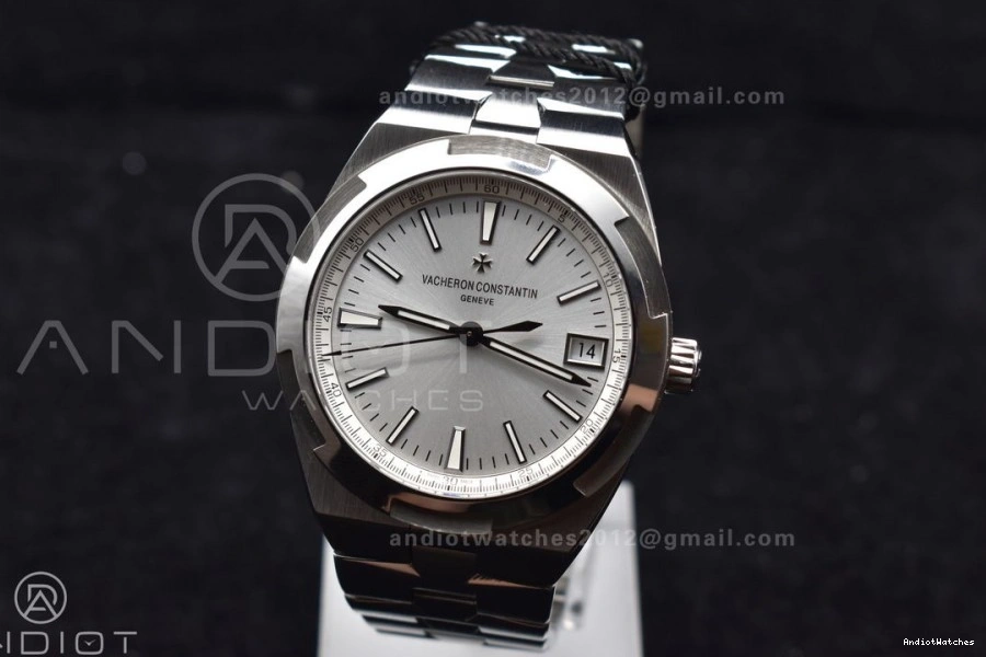 Overseas Best Sleek Dial ZF Edition 4500V A Bracelet SS SS 924 on Silver 1:1 0415